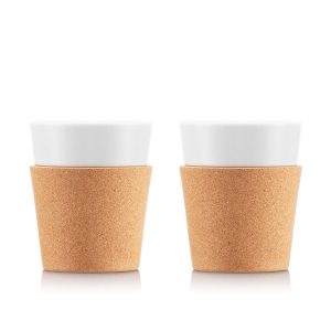 BISTRO Porcelain Mug with Cork Sleeve 0.3l