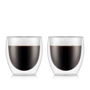 PAVINA Set glass, double wall,small