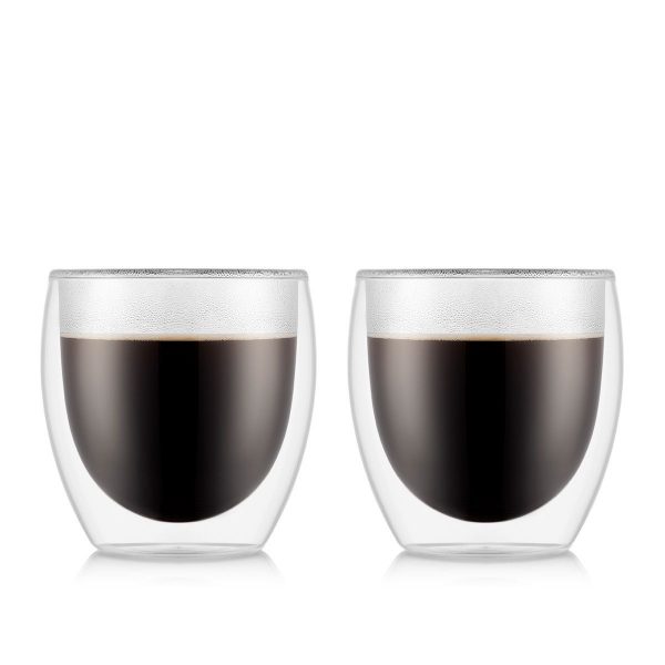 PAVINA Set glass, double wall,small