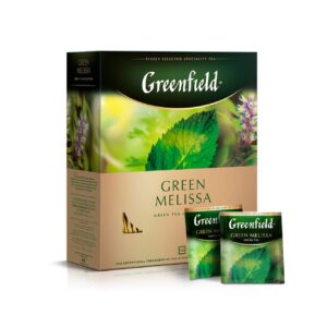 Greenfield Green Melissa Green Tea bag