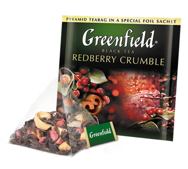 Greenfield redberry crumble Black Tea