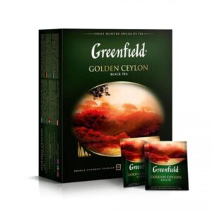 Greenfield Golden Ceylon Black 100 Tea bag