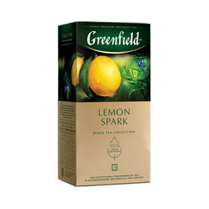Greenfield Lemon Spark Black 25 Tea bag